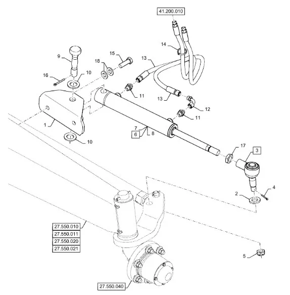 47517288 - гидроцилиндр