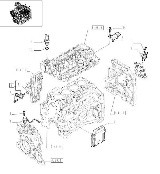 2854971 - Электронный модуль управл